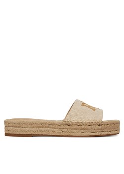 Espadryle LAUREN RALPH LAUREN Polly 802966866001 Beżowy ze sklepu eobuwie.pl w kategorii Espadryle damskie - zdjęcie 182031906