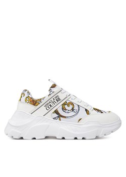 Sneakersy Versace Jeans Couture 78YA3SC2 Biały ze sklepu eobuwie.pl w kategorii Buty sportowe męskie - zdjęcie 182031968