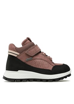 Śniegowce ECCO Exostrike Velcro 76194260492 Fioletowy ze sklepu eobuwie.pl w kategorii Buty zimowe dziecięce - zdjęcie 182032109