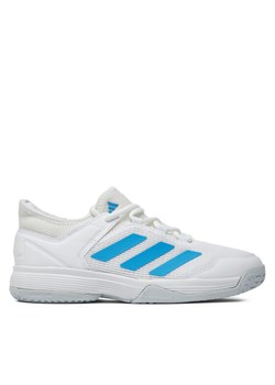 Buty do tenisa adidas Ubersonic 4 Kids IF0443 Biały ze sklepu eobuwie.pl w kategorii Buty sportowe dziecięce - zdjęcie 182032207