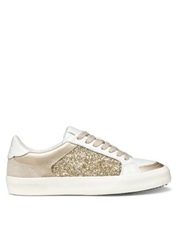 Sneakersy Geox D Emmeleny D550UE 085EW C0232 Złoty ze sklepu eobuwie.pl w kategorii Buty sportowe damskie - zdjęcie 182032228