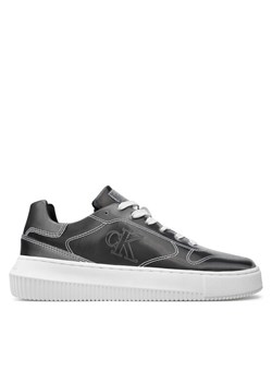 Sneakersy Calvin Klein Jeans Chunky Cupsole Low Lace Mg Dc YW0YW01429 Srebrny ze sklepu eobuwie.pl w kategorii Buty sportowe damskie - zdjęcie 182032248