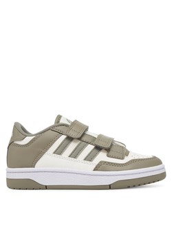 Sneakersy adidas Rapid Court JP7653 Zielony ze sklepu eobuwie.pl w kategorii Buty sportowe dziecięce - zdjęcie 182032269