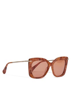 Okulary przeciwsłoneczne Max Mara MM0101 56E Brązowy ze sklepu eobuwie.pl w kategorii Okulary przeciwsłoneczne damskie - zdjęcie 182032295