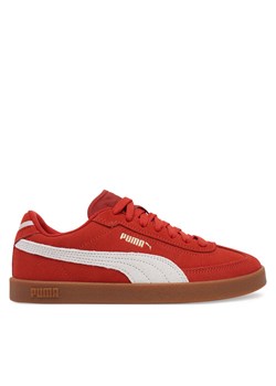 Sneakersy Puma Puma Club II Era Suede For All Time Red- 400717 08 Czerwony ze sklepu eobuwie.pl w kategorii Buty sportowe męskie - zdjęcie 182032325