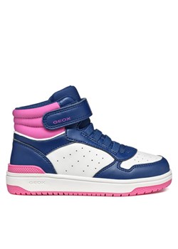 Sneakersy Geox J Washiba Girl J36HXA 05415 C4211 D Granatowy ze sklepu eobuwie.pl w kategorii Buty sportowe dziecięce - zdjęcie 182032326