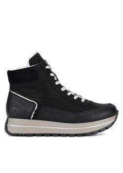 Botki Rieker N4008-00 Czarny ze sklepu eobuwie.pl w kategorii Botki - zdjęcie 182032358