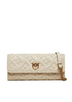Torebka Pinko Love Tiny Brids Wallet C AI 24-25 PCPL 103765 A1YB Écru ze sklepu eobuwie.pl w kategorii Listonoszki - zdjęcie 182032378
