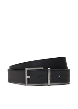 Pasek Męski Calvin Klein Casual Adj. Belt 3.5Cm K50K504301 Czarny ze sklepu eobuwie.pl w kategorii Paski męskie - zdjęcie 182032576