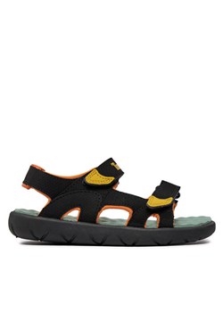 Sandały Timberland Perkins Row 2 Strap Sandal TB0A43EAEDN1 Czarny ze sklepu eobuwie.pl w kategorii Sandały dziecięce - zdjęcie 182032588