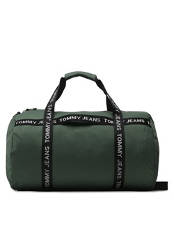 Torba weekendowa Tommy Jeans Tjm Essential Duffle AM0AM11171 Zielony ze sklepu eobuwie.pl w kategorii Torby podróżne - zdjęcie 182032678