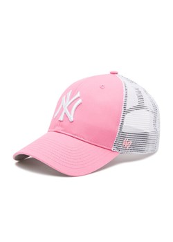Czapka z daszkiem 47 Brand New York Yankees Branson B-BRANS17CTP-RSA Różowy ze sklepu eobuwie.pl w kategorii Czapki z daszkiem damskie - zdjęcie 182032989