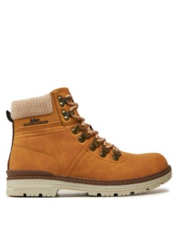 Trapery Lee Cooper LCJ-24-03-3041LA Brązowy ze sklepu eobuwie.pl w kategorii Botki - zdjęcie 182033009