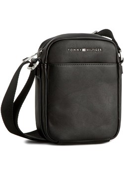 Saszetka Tommy Hilfiger Th City Mini Reporter AM0AM01941 Czarny ze sklepu eobuwie.pl w kategorii Saszetki - zdjęcie 182033039