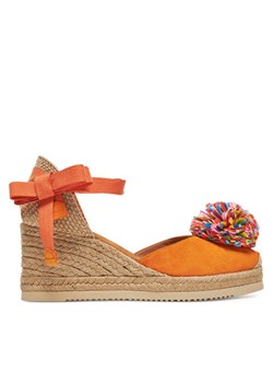 Espadryle Unisa Cecil Ks Pomarańczowy ze sklepu eobuwie.pl w kategorii Espadryle damskie - zdjęcie 182033145