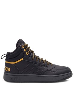 Sneakersy adidas HOOPS 3.0 MID WINTER IG7928 Czarny ze sklepu eobuwie.pl w kategorii Buty sportowe męskie - zdjęcie 182033196