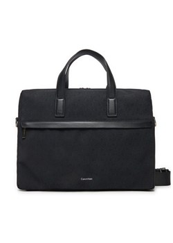 Torba na laptopa Calvin Klein Ck Must Laptopa Bag Mono K50K512727 Czarny ze sklepu eobuwie.pl w kategorii Torby na laptopa - zdjęcie 182033217