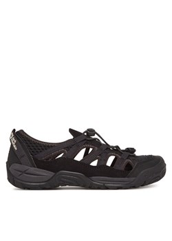 Sandały Jack Wolfskin Levente Sandal A64080 S Czarny ze sklepu eobuwie.pl w kategorii Sandały dziecięce - zdjęcie 182033235