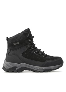 Trekkingi Whistler Detion Outdoor Leather Boot Wp W204389 Czarny ze sklepu eobuwie.pl w kategorii Buty trekkingowe damskie - zdjęcie 182033345