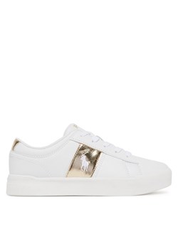 Sneakersy Polo Ralph Lauren RL02445101 Biały ze sklepu eobuwie.pl w kategorii Buty sportowe dziecięce - zdjęcie 182033355
