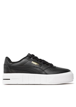 Sneakersy Puma Cali Court Lth Jr 394384 02 Czarny ze sklepu eobuwie.pl w kategorii Buty sportowe dziecięce - zdjęcie 182033437
