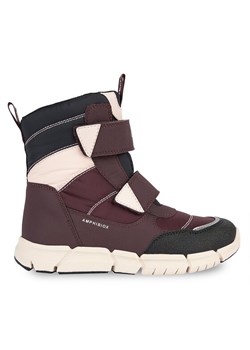 Śniegowce Geox J Flexyper Girl B Ab J16APB 0FU50 C7357 D Bordowy ze sklepu eobuwie.pl w kategorii Buty zimowe dziecięce - zdjęcie 182033459