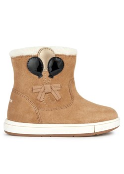 Śniegowce Geox B Trottola Girl B364AA 00022 C6175 M Brązowy ze sklepu eobuwie.pl w kategorii Buty zimowe dziecięce - zdjęcie 182033465
