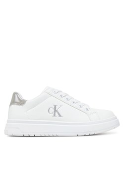 Sneakersy Calvin Klein Jeans Low Cut Lace-Up Sneaker V3A9-82013-1355 M Biały - id: 0000305120427 - marki Calvin Klein - 182033489 Sneakersy Calvin Klein Jeans Low Cut Lace-Up Sneaker V3A9-82013-1355 M Biały ze sklepu eobuwie.pl w kategorii Buty sportowe dziecięce - zdjęcie 182033489