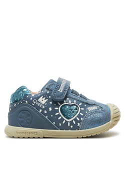 Sneakersy Biomecanics 241109 A556-A Niebieski ze sklepu eobuwie.pl w kategorii Buty sportowe dziecięce - zdjęcie 182033519