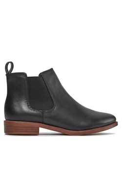 Sztyblety Clarks Taylor Shine 261119654 Czarny ze sklepu eobuwie.pl w kategorii Botki - zdjęcie 182033548