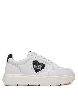 Sneakersy LOVE MOSCHINO JA15154G1MIA110A Biały ze sklepu eobuwie.pl w kategorii Buty sportowe damskie - zdjęcie 182033576