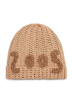 Czapka 2005 Crocheted Beżowy ze sklepu eobuwie.pl w kategorii Czapki zimowe damskie - zdjęcie 182033657