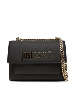 Torebka Just Cavalli 78RA4BB2 ZS766 Czarny ze sklepu eobuwie.pl w kategorii Kopertówki - zdjęcie 182033769