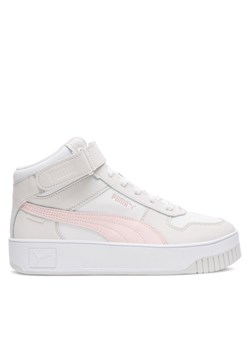Sneakersy Puma Carina Street Mid 39233704 Biały ze sklepu eobuwie.pl w kategorii Buty sportowe damskie - zdjęcie 182034007