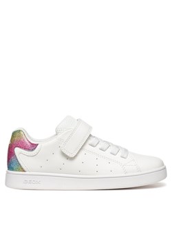 Sneakersy Geox J Eclyper J36LRA 0BCQD C0653 S Biały ze sklepu eobuwie.pl w kategorii Buty sportowe dziecięce - zdjęcie 182034167