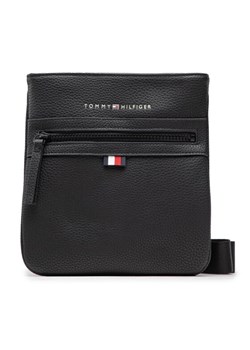 Saszetka Tommy Hilfiger Essential Pu Mini Crossover AM0AM09505 Czarny ze sklepu eobuwie.pl w kategorii Saszetki - zdjęcie 182034218