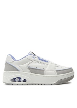 Sneakersy Skechers Uno Court 177710 Biały ze sklepu eobuwie.pl w kategorii Buty sportowe damskie - zdjęcie 182034378