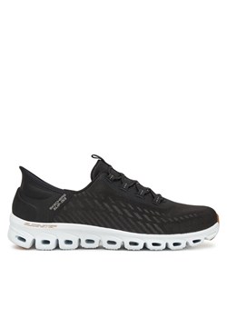 Sneakersy Skechers Glide-Step-Tranquility 104574/BKW Czarny ze sklepu eobuwie.pl w kategorii Buty sportowe damskie - zdjęcie 182034385