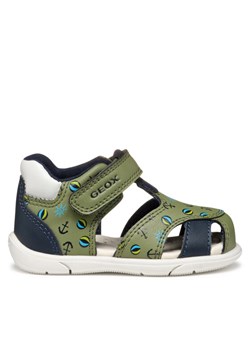Sandały Geox B Sandal Zapito B556EC 05404 CE3F4 Zielony ze sklepu eobuwie.pl w kategorii Sandały dziecięce - zdjęcie 182034426