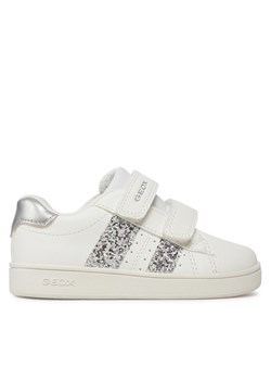 Sneakersy Geox J Eclyper Girl J45LRA 000BC C0007 M Biały ze sklepu eobuwie.pl w kategorii Trampki dziecięce - zdjęcie 182034596