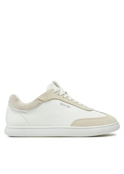 Sneakersy Calvin Klein Cupsole Lace Up - Lth Sue Mix HW0HW02435 Beżowy ze sklepu eobuwie.pl w kategorii Buty sportowe damskie - zdjęcie 182034767