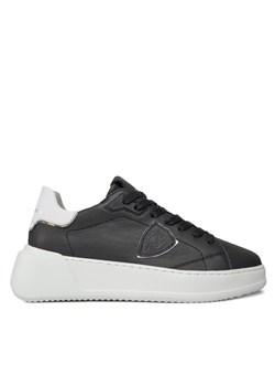 Sneakersy Philippe Model Temple Low TRES V005 Czarny ze sklepu eobuwie.pl w kategorii Buty sportowe damskie - zdjęcie 182034879