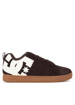 Sneakersy DC COURT GRAFFIK SE DC01665200 Brązowy - id: 5903419780134 - marki Dc Shoes - 182035139 Sneakersy DC COURT GRAFFIK SE DC01665200 Brązowy ze sklepu eobuwie.pl w kategorii Buty sportowe męskie - zdjęcie 182035139