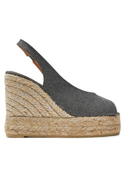 Espadryle Castañer Barbara/8Ed/032 023409 Szary ze sklepu eobuwie.pl w kategorii Espadryle damskie - zdjęcie 182035406