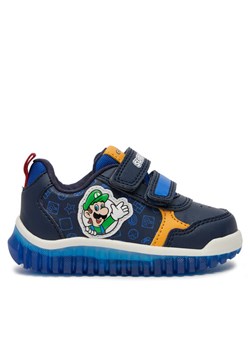 Sneakersy Geox B Lightyloo Boy B465ZC 000BC C4226 Granatowy ze sklepu eobuwie.pl w kategorii Buty sportowe dziecięce - zdjęcie 182035458