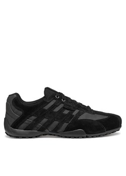 Półbuty Geox Uomo Snake U4507A 022EK C9999 Czarny ze sklepu eobuwie.pl w kategorii Półbuty męskie - zdjęcie 182035647