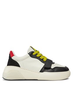 Sneakersy LOVE MOSCHINO JA15395G1IIAB10A Écru ze sklepu eobuwie.pl w kategorii Buty sportowe damskie - zdjęcie 182035736