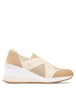 Sneakersy MICHAEL Michael Kors Geena Slip On Trainer 43F3GNFP2D Złoty ze sklepu eobuwie.pl w kategorii Buty sportowe damskie - zdjęcie 182035777