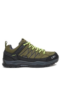 Trekkingi CMP Kids Rigel Mid Trekking Shoe Wp 3Q12944J Zielony ze sklepu eobuwie.pl w kategorii Buty trekkingowe dziecięce - zdjęcie 182035917