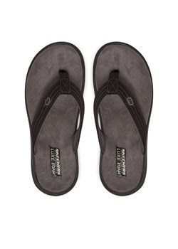 Japonki Skechers Proven Sd-Baylis 204577/BLK Czarny ze sklepu eobuwie.pl w kategorii Klapki męskie - zdjęcie 182035937